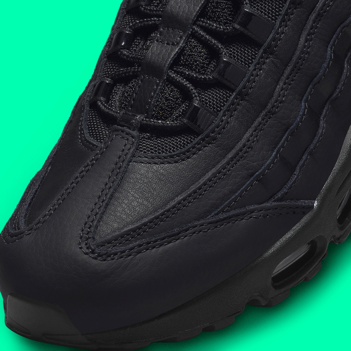 Nike Air Max 95 Triple Black Fn7273 001 2