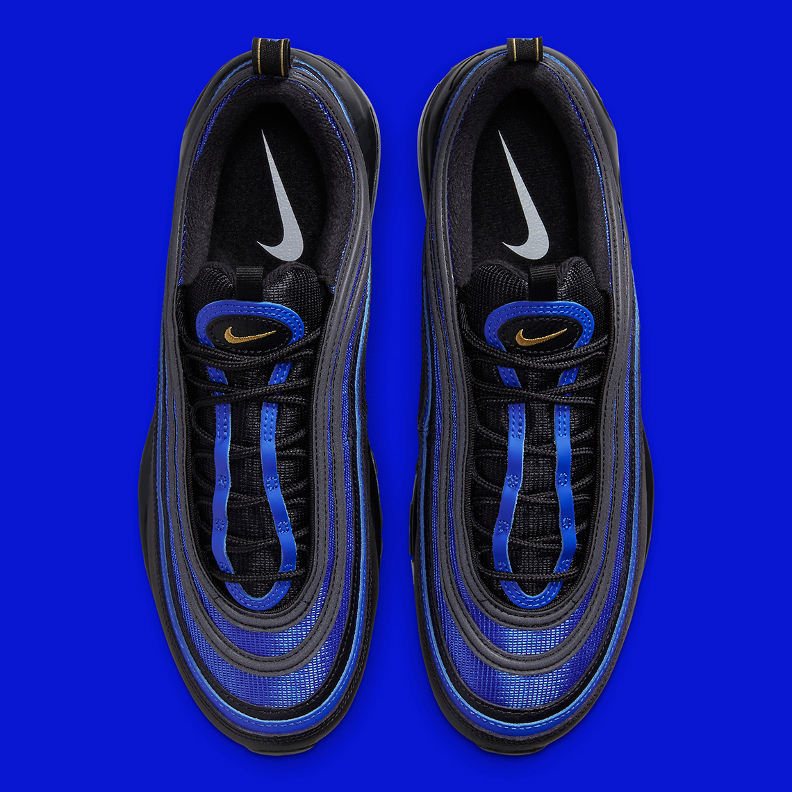 Nike Air Max 97 Black Royal Gold Fn3408 001 3