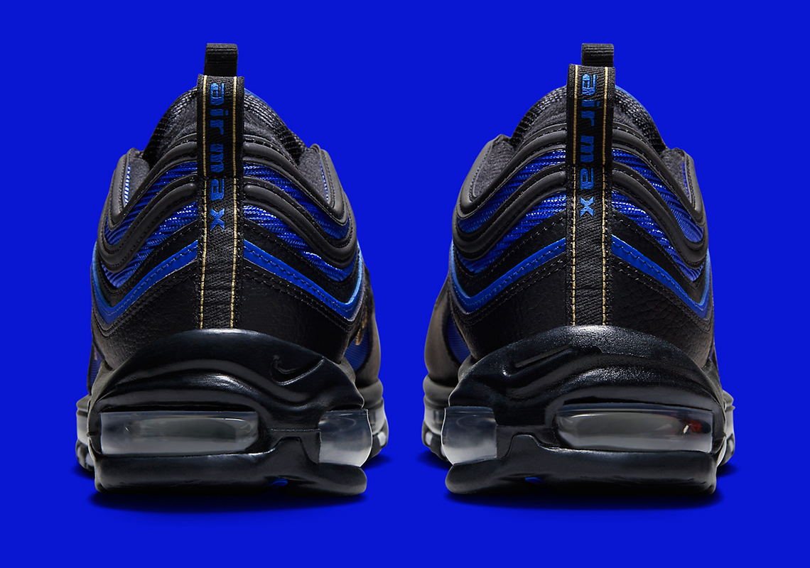 Nike Air Max 97 Black Royal Gold Fn3408 001 7