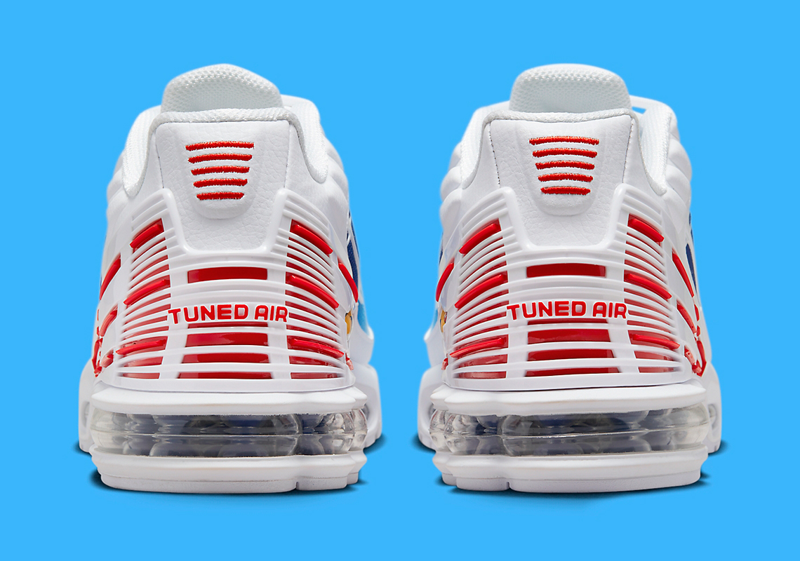 Nike Air Max Plus 3 White Red Blue Fn3411 1004