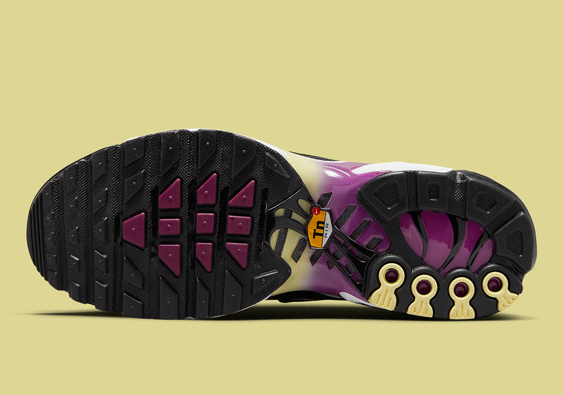 Nike Air Max Plus Black Fuchsia Yellow Fn3485 001 3