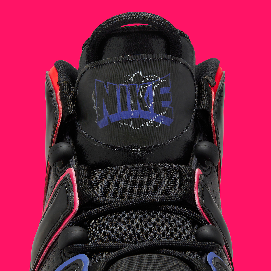 Nike Air More Uptempo Electric Black Bright Crimson Racer Blue Fd0729 001 1