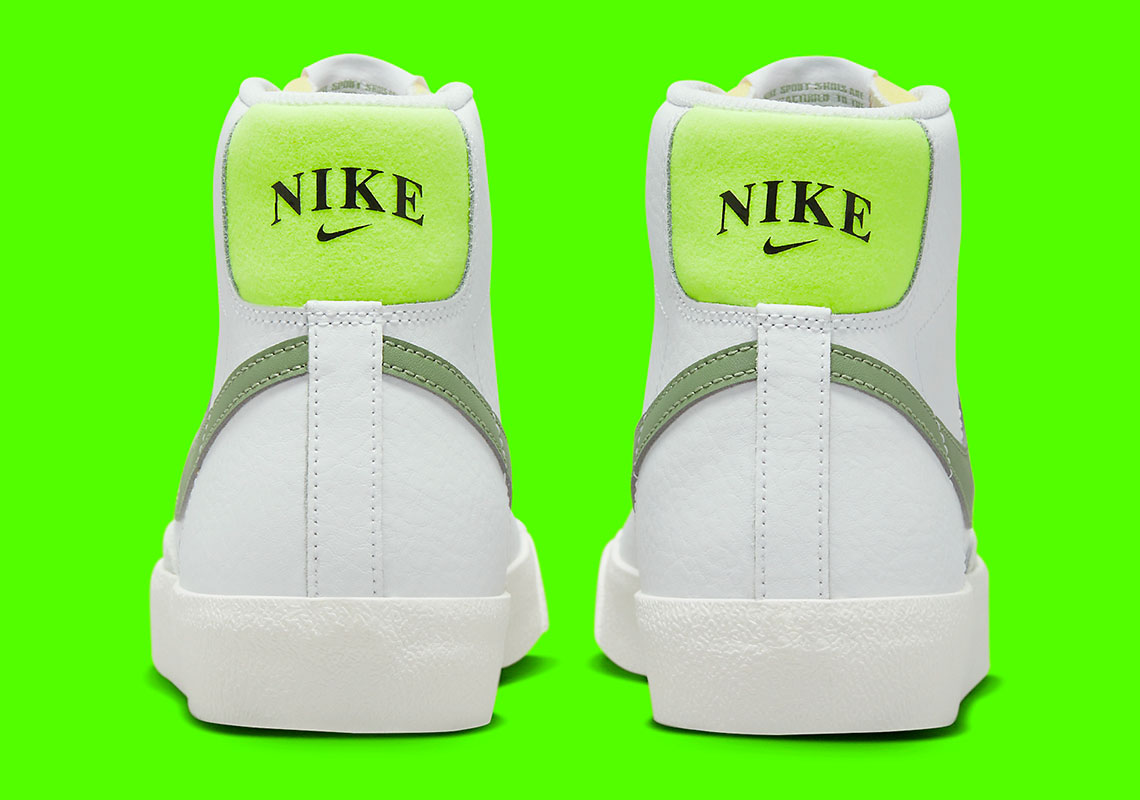 Nike Blazer Mid 77 White Green Volt Fj4740 100 7