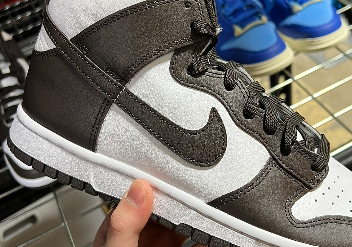 The Nike Dunk High Dresses In A Darkened "Palomino"