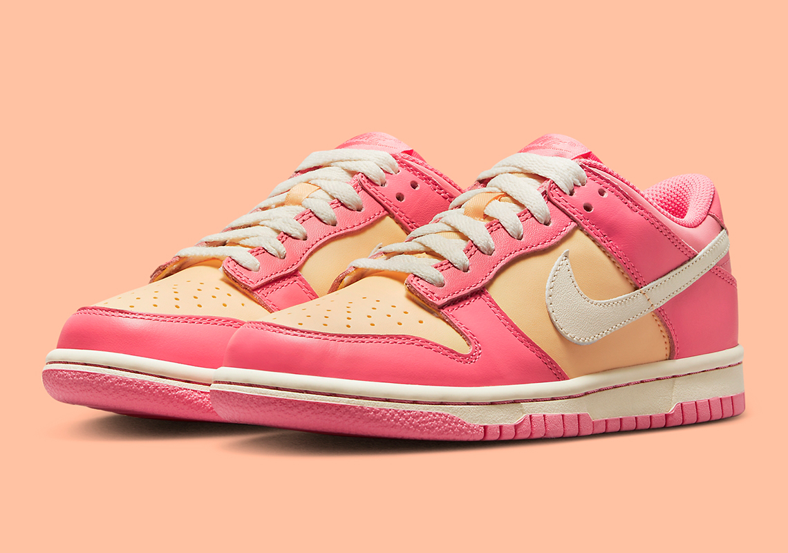 Nike Dunk Low Gs Pink Orange Dh9765 200 8