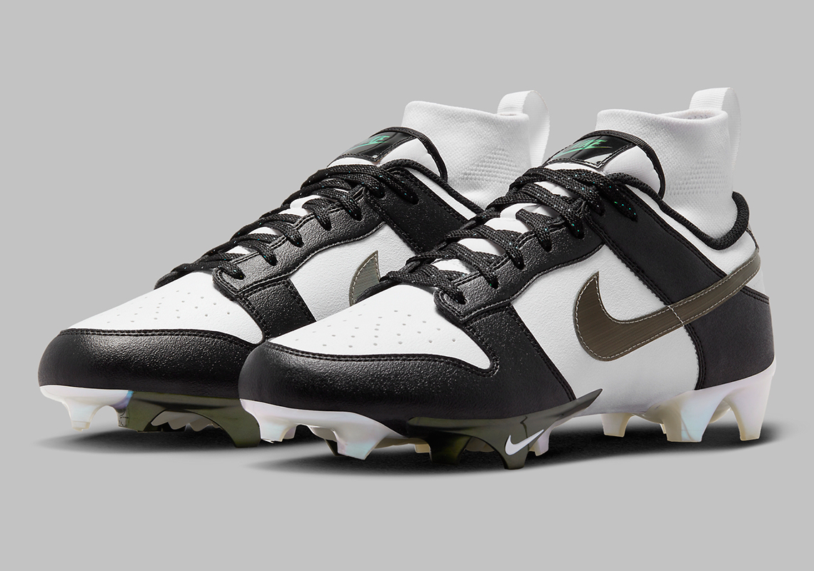 Nike Dunk Low Panda Football Cleats 1