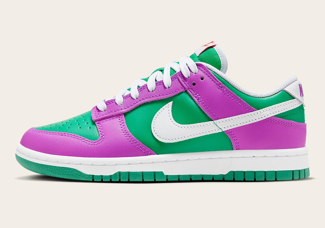 Nike Dunk Low Stadium Green White Fuchsia Fd9924 311 4