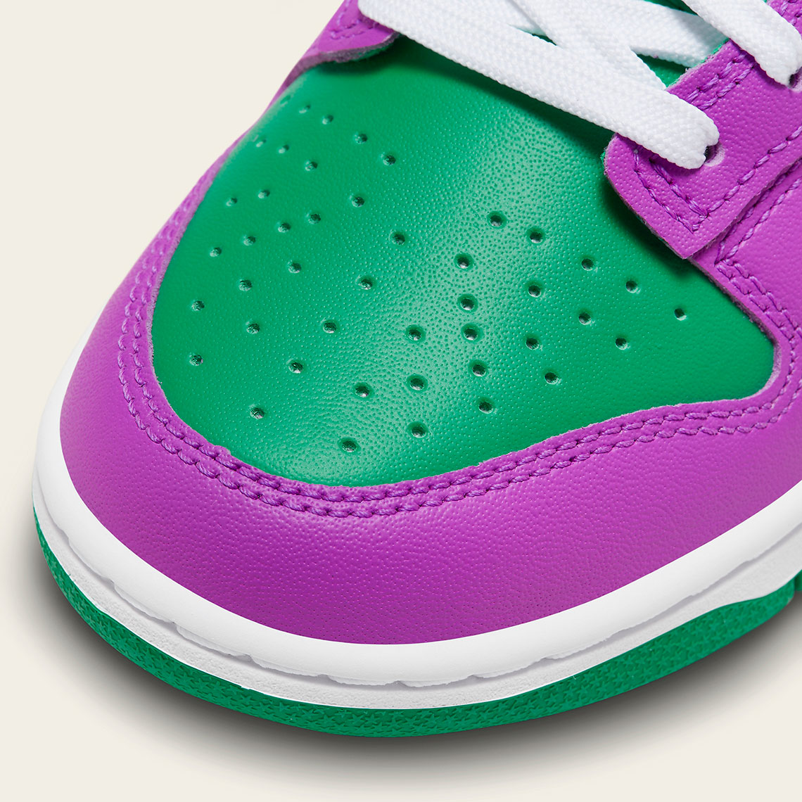 Nike Dunk Low Stadium Green White Fuchsia Fd9924 311 5