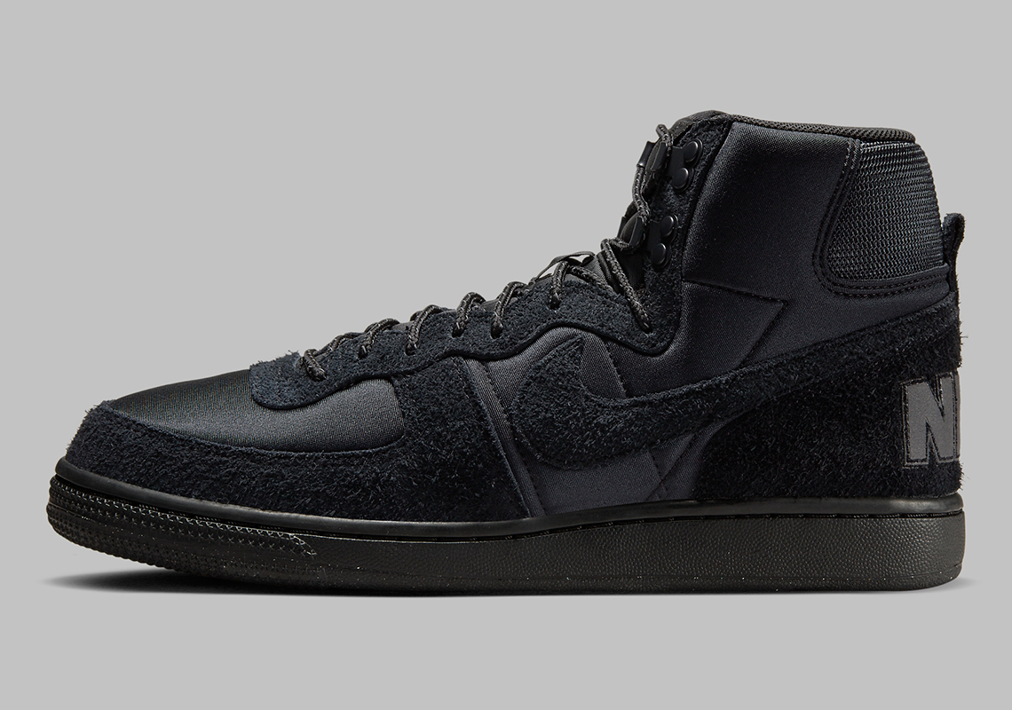 Nike Terminator High Hiking Boot Triple Black Fj5464 010 5