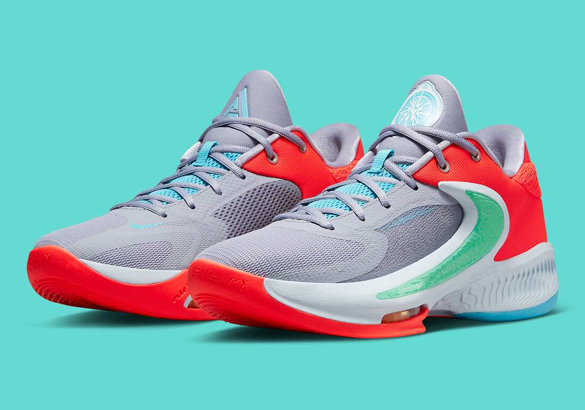 Grey's Tone Down The Nike Zoom Freak 4 "Multi-Color"