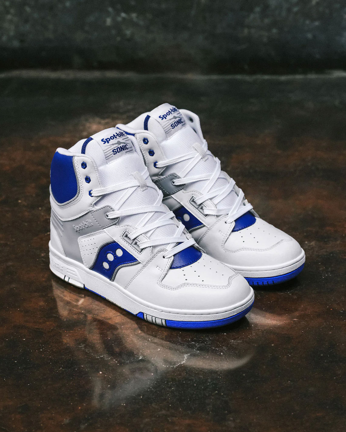 Saucony Spot Bilt Sonic Hi White Royal S70748 1 3