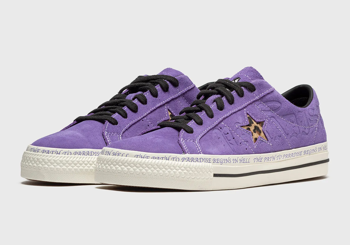 Sean Pablo Converse One Star Wild Lilac Black Egret A04371c 5