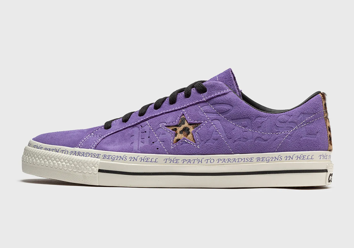 Sean Pablo Converse One Star Wild Lilac Black Egret A04371c 6