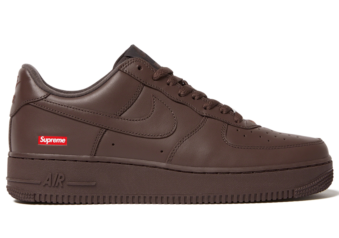 Supreme x Nike Air Force 1 Low "Baroque Brown" To Be Added To The Label's Fall/Winter '23 Catalog