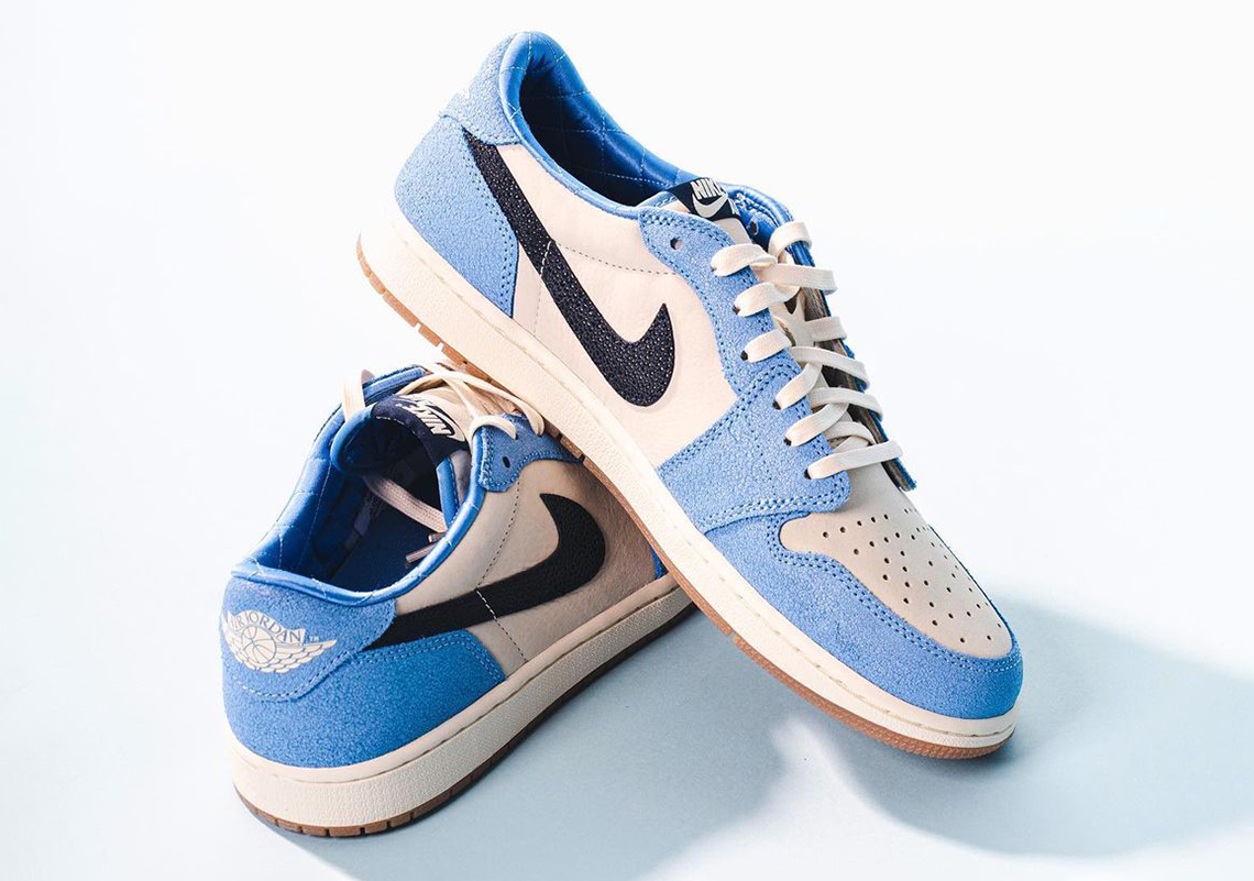 Air Jordan 1 Low Unc Football Pe 5