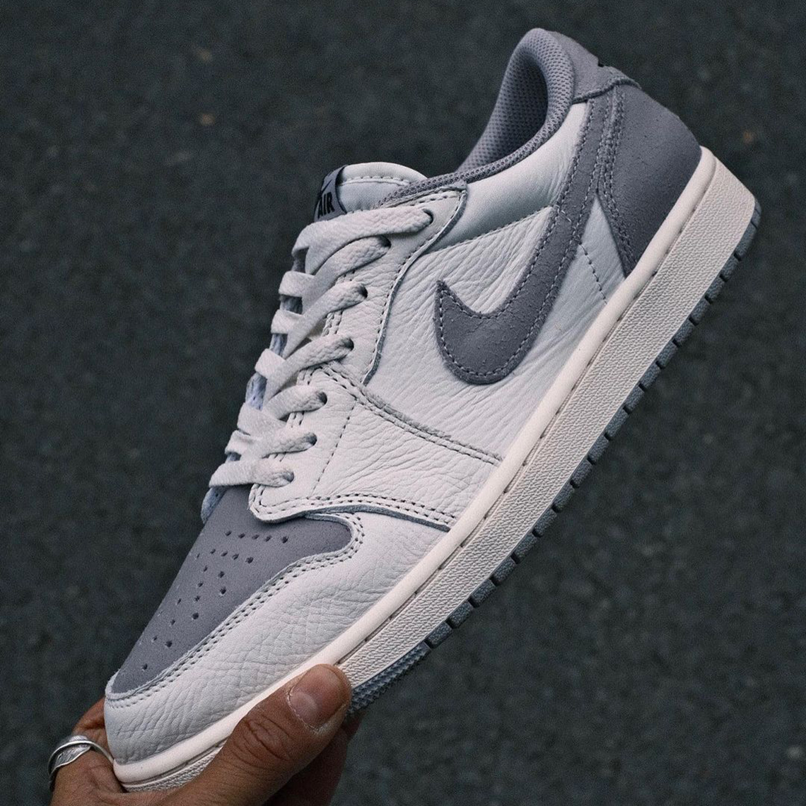 Air Jordan 1 Low White Grey 2023 1