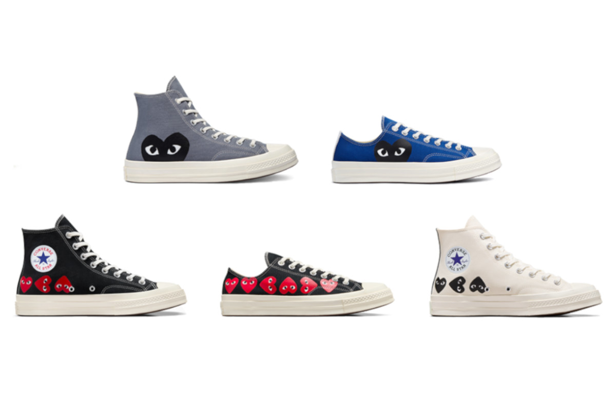 CDG PLAY And Converse Restock More Chuck 70s On December 6th