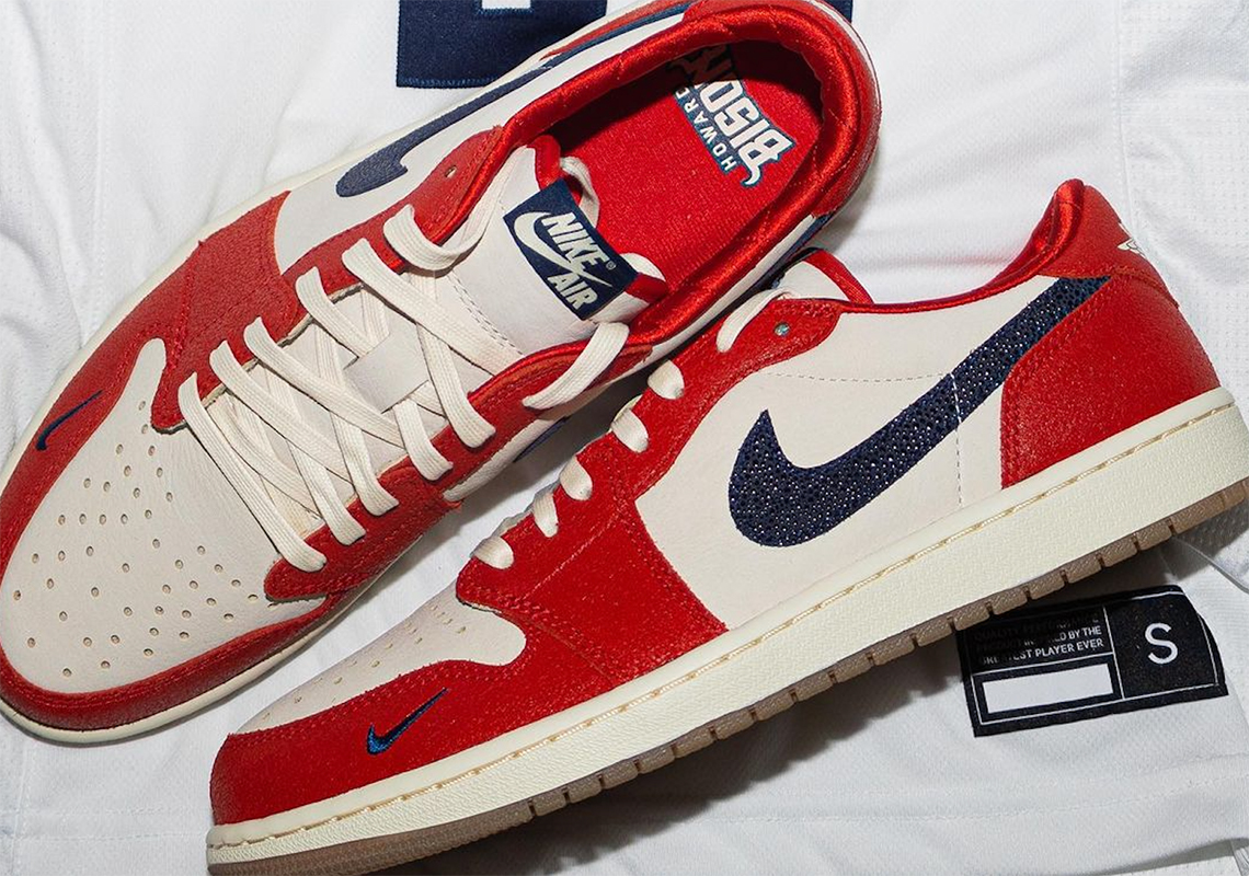 The Howard University Bison Get An Air Jordan 1 Low OG PE