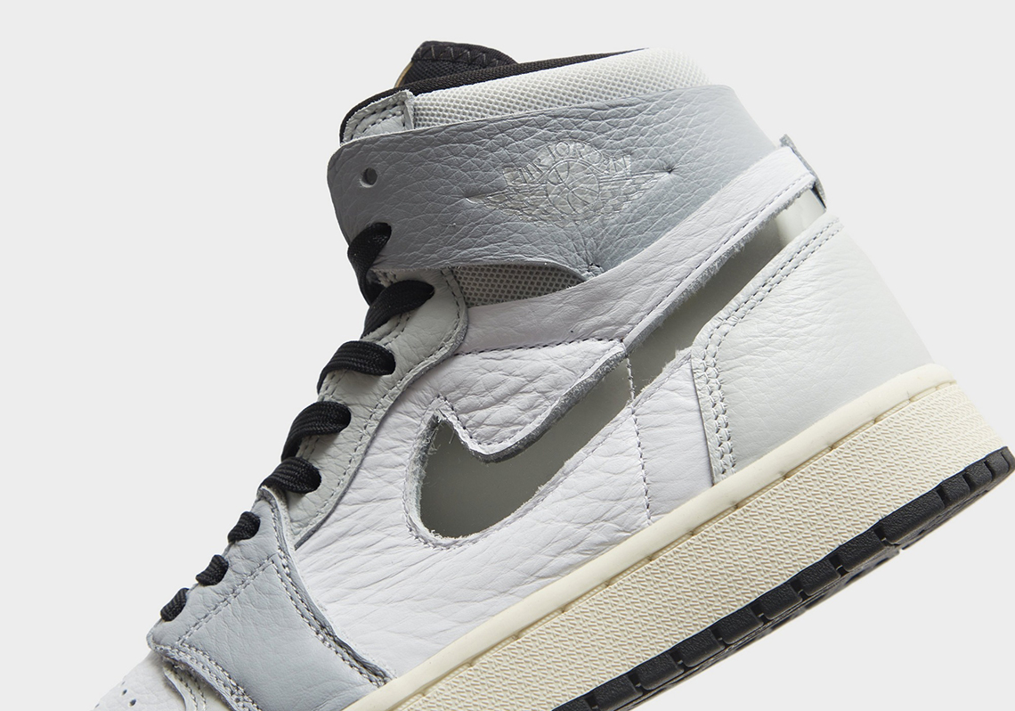 Air Jordan 1 Zoom Cmft 2 White Grey Sail Chrome 1