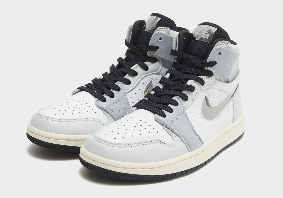 Air Jordan 1 Zoom Cmft 2 White Grey Sail Chrome 5