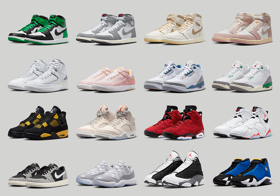 Jordan Retro Summer 2023 Releases Announced