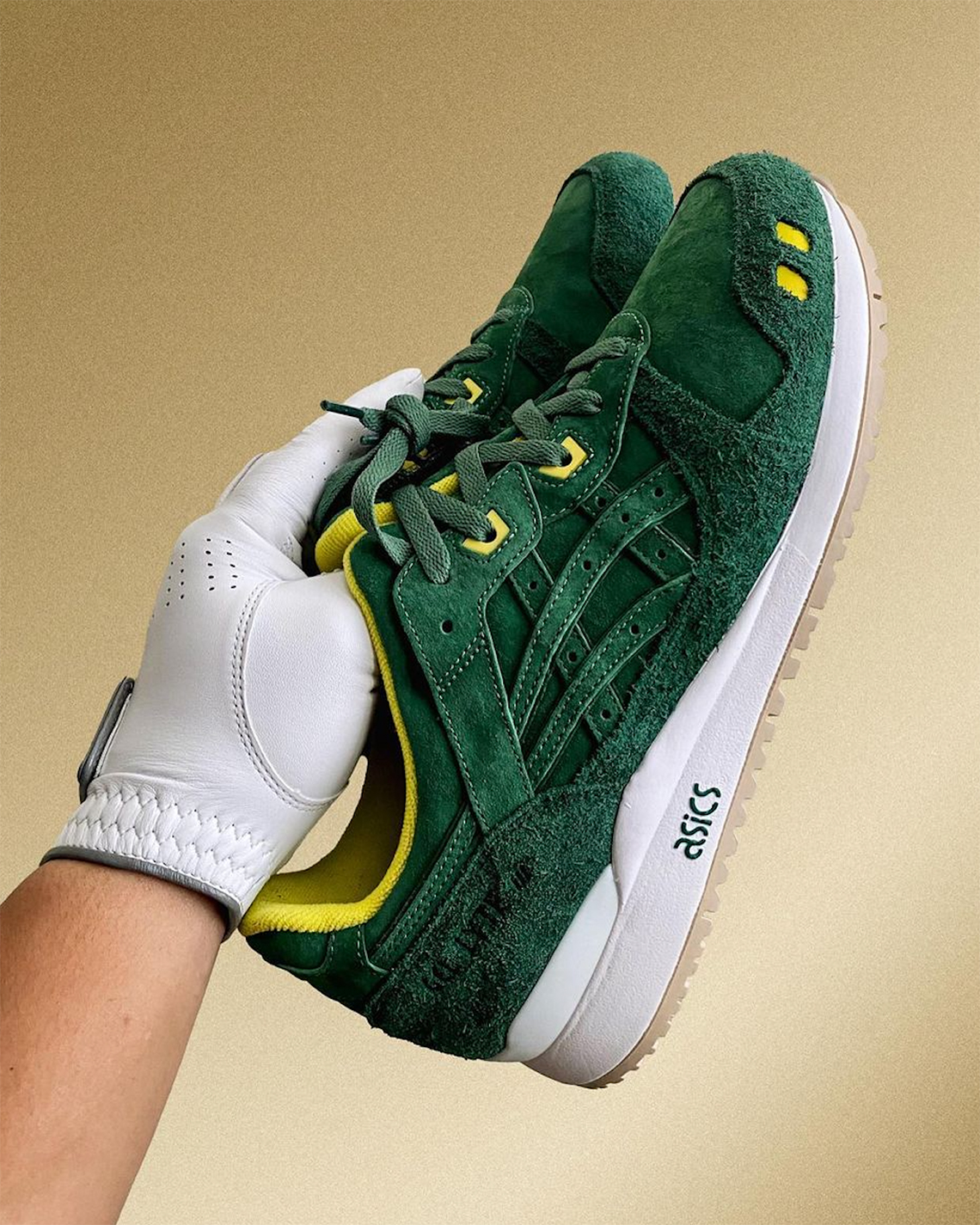 Asics Gel Lyte Iii Green Suede Masters 3