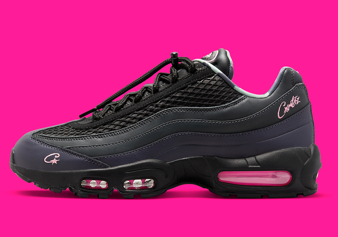 Corteiz Nike Air Max 95 Black Pink Camo Fb2709 001 11