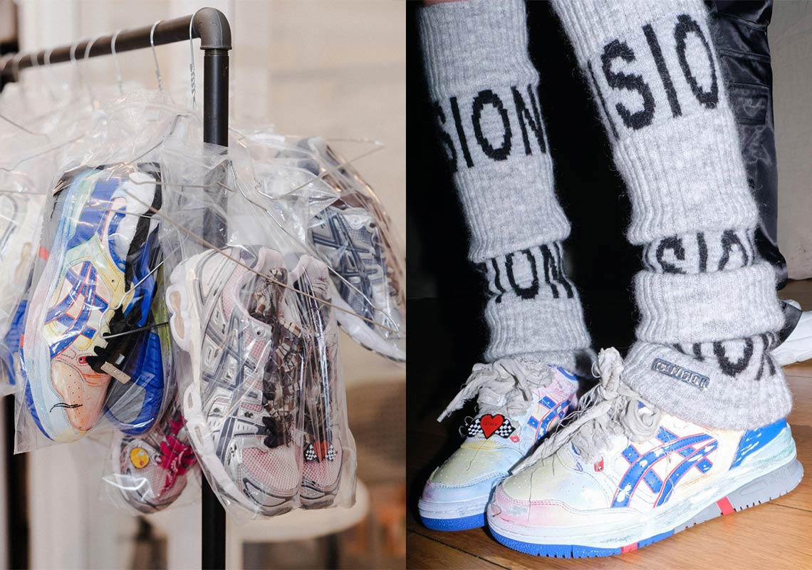 The (di)vision x ASICS "Crafts For Mind" Collection Breathes New Life Into Broken Sneakers