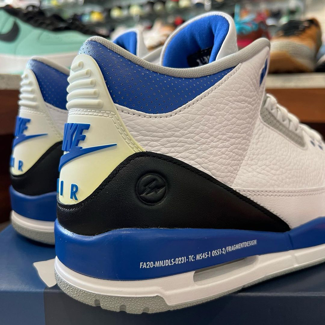 Fragment Design Air Jordan 3 Sample 4