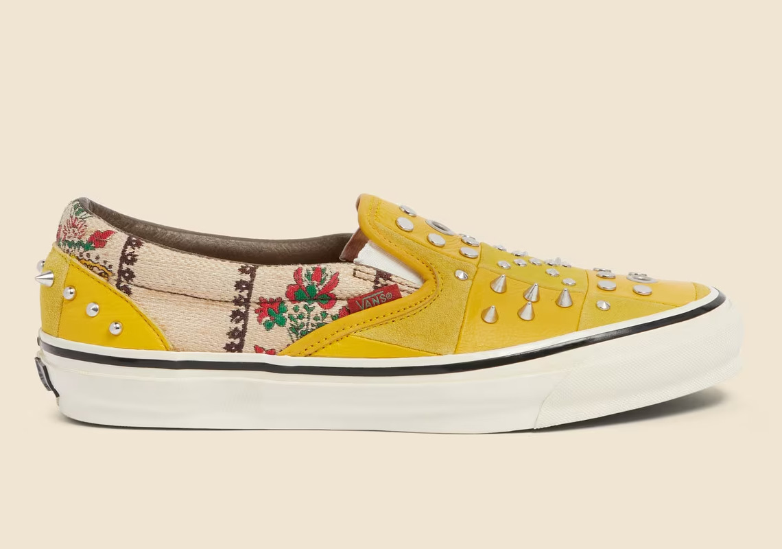 Gucci Continuum Vans Slip On Yellow 5