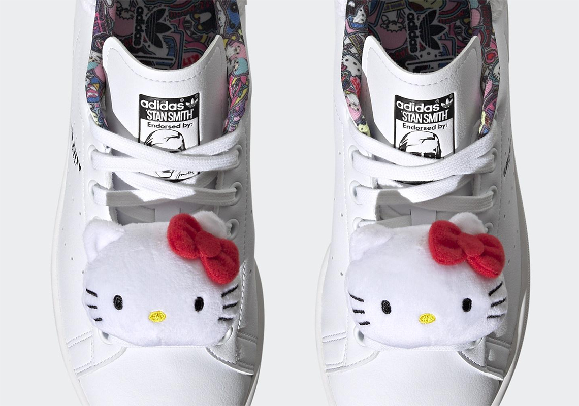 Hello Kitty's Big Head Appears On The adidas Stan Smith