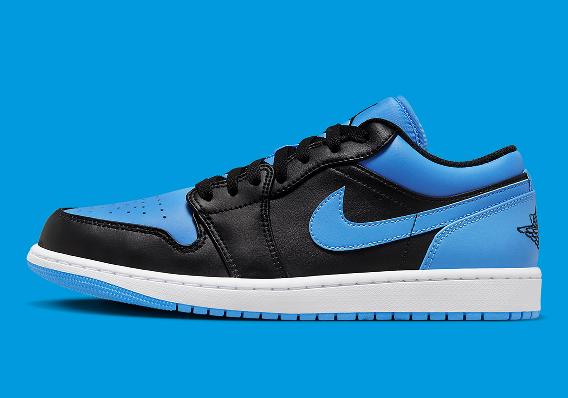 Jordan 1 Low University Blue Black 553558 041 1