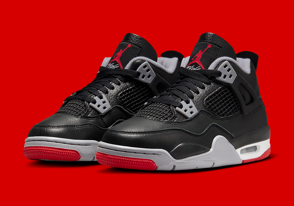 Jordan 4 Bred Reimagined Gs Fq8213 006 1