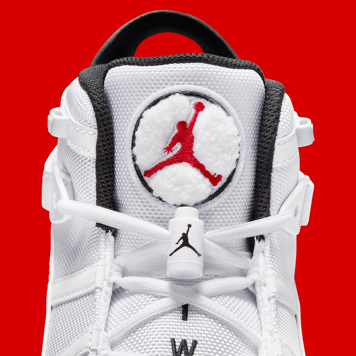 Jordan 6 Rings White University Red Black 322992 160 8