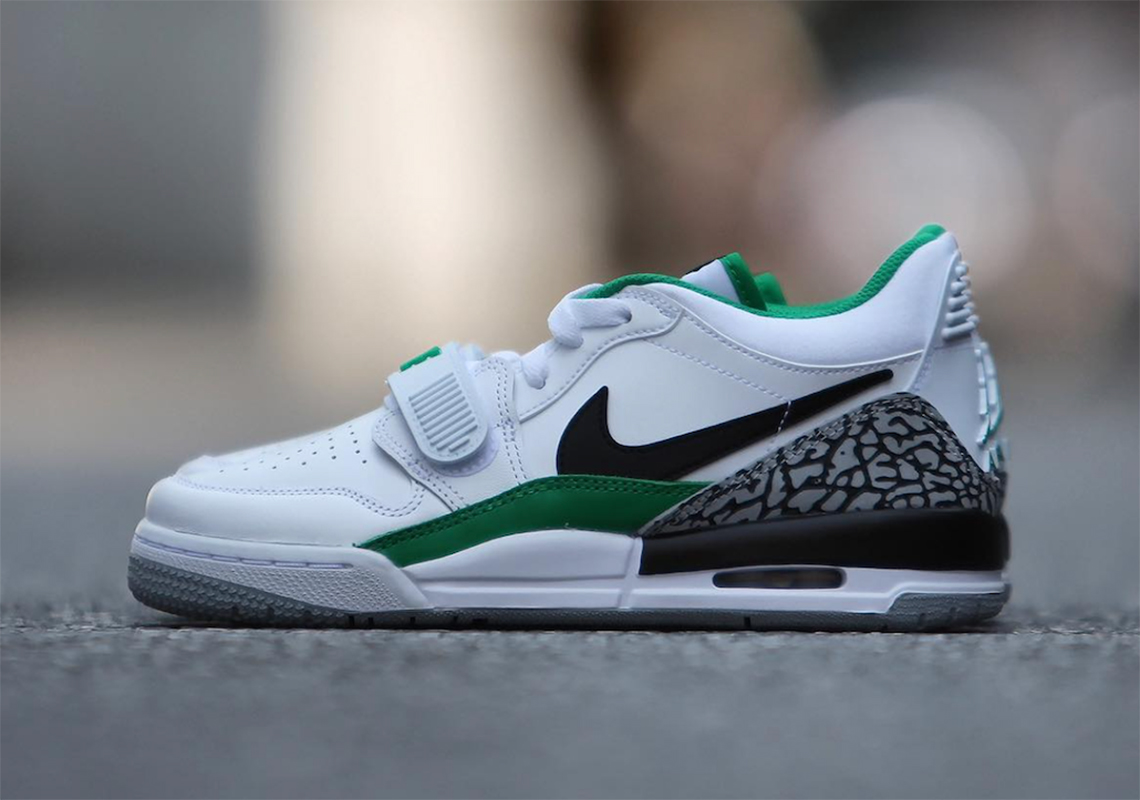 The Jordan Legacy 312 Dresses In "Pine Green"