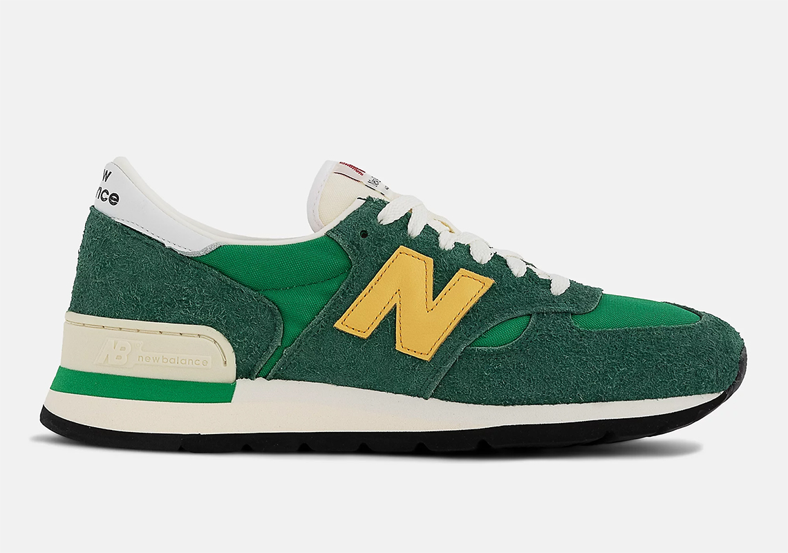 New Balance 990 Made In Usa Green Yellow M990gg1 9