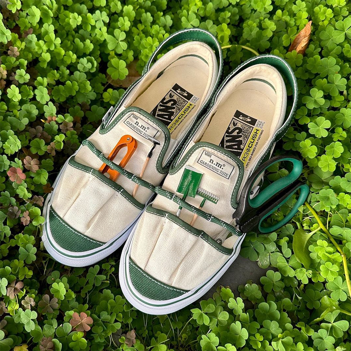 Nicole Mclaughlin Vans Slip On Gardening 2