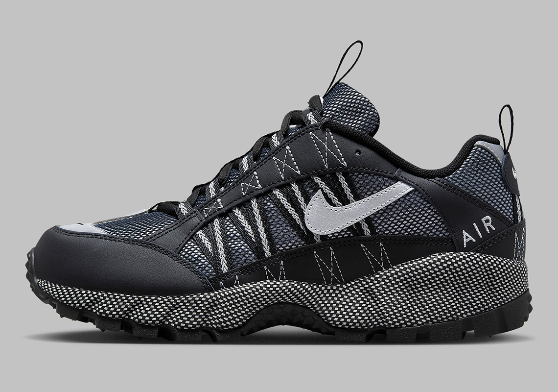 The Nike Air Humara Appears In A "Black/Metallic Silver" Finish