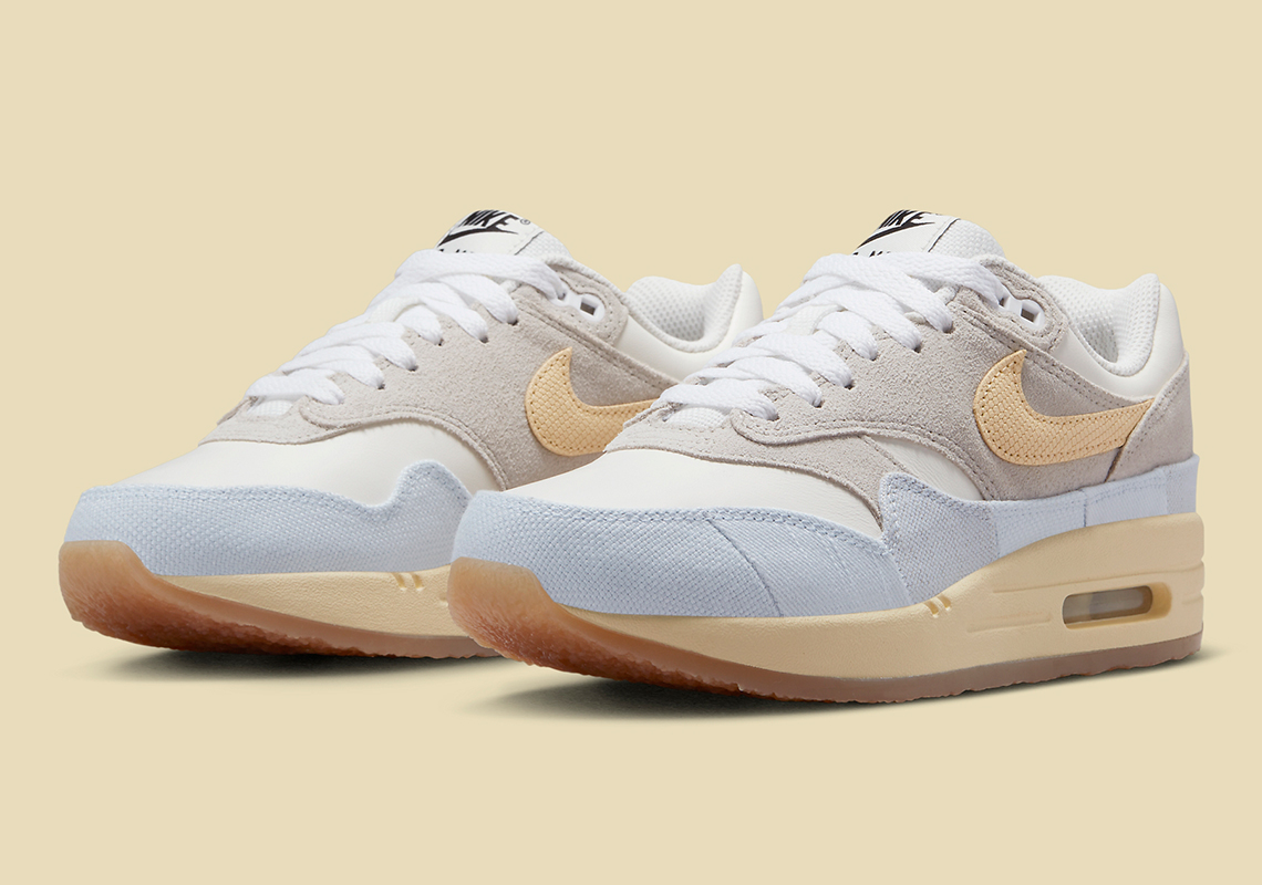 Nike Covers The Next Air Max 1 Crepe In "Light Bone/Pale Vanilla"