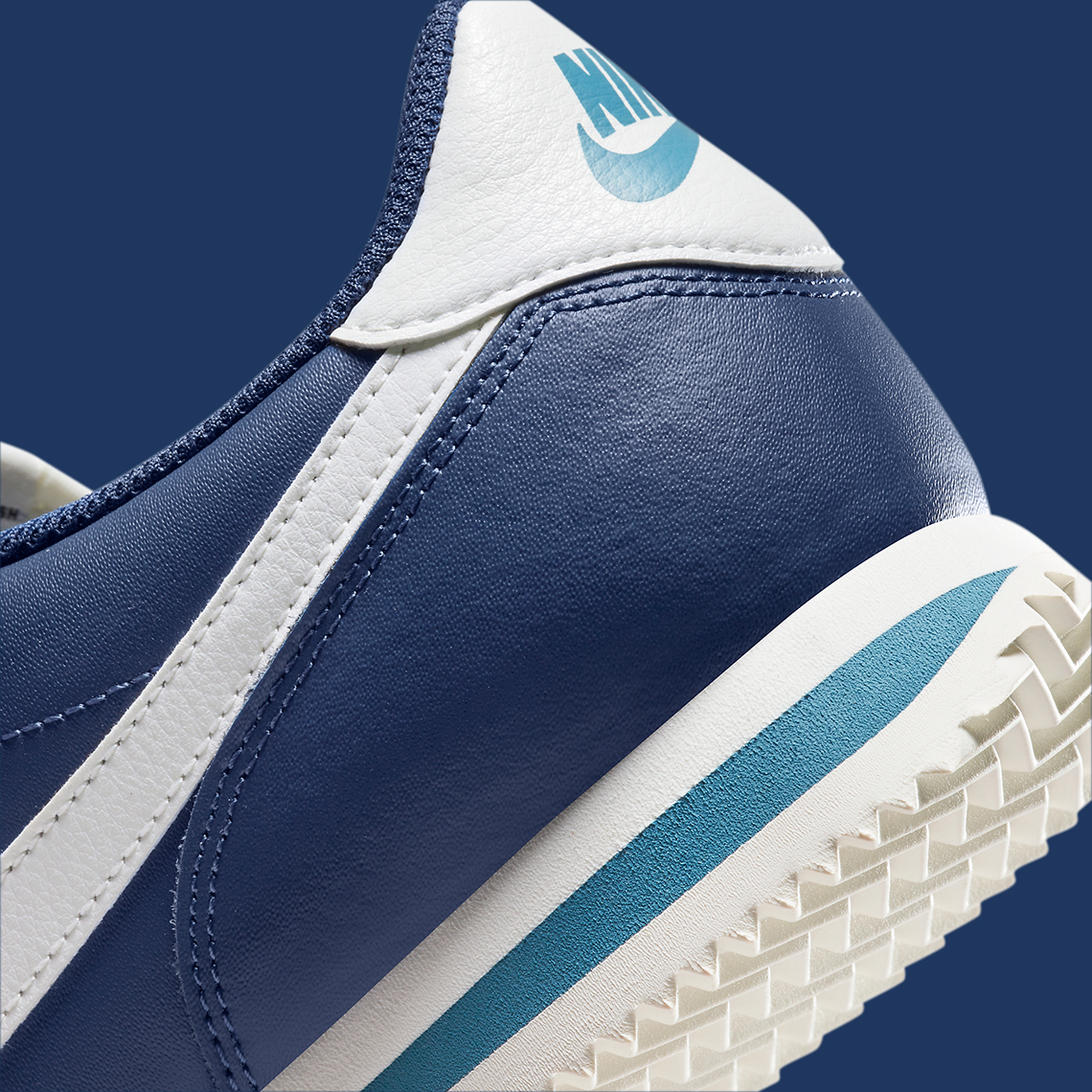 Nike Cortez Midnight Navy Sail Noise Aqua Dm4044 400 1