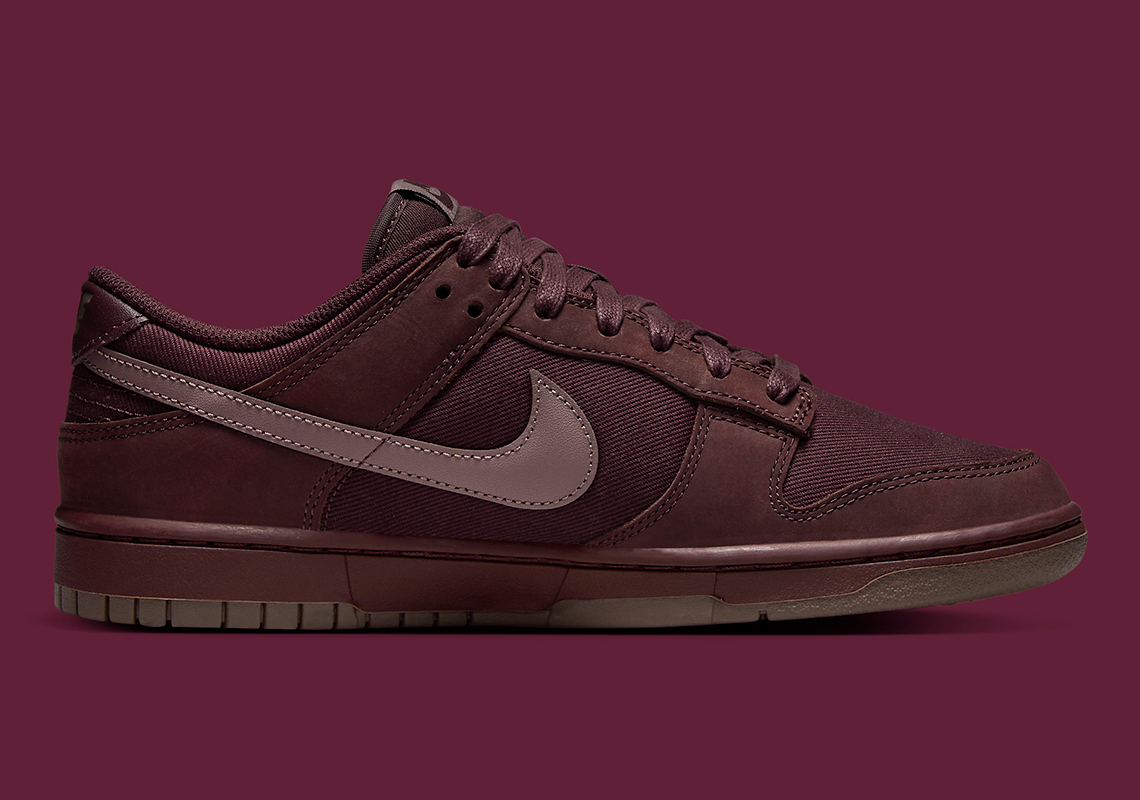 Nike Dunk Low Burgundy Crush Fb8895 600 6