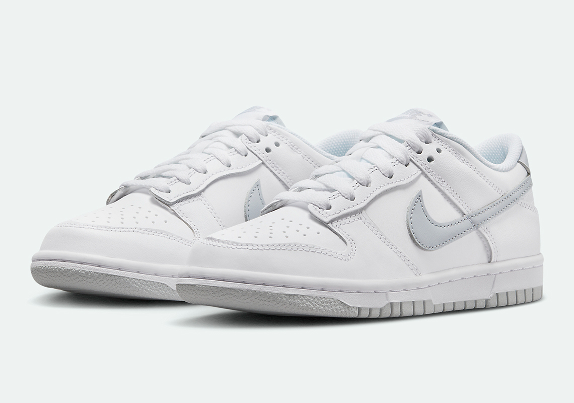 Nike Dunk Low Gs White Light Grey Dh9765 102 2