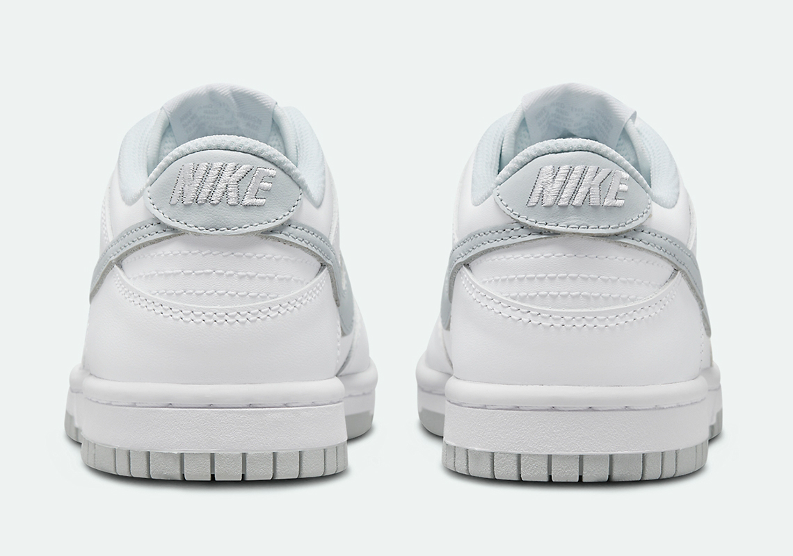 Nike Dunk Low Gs White Light Grey Dh9765 102 3