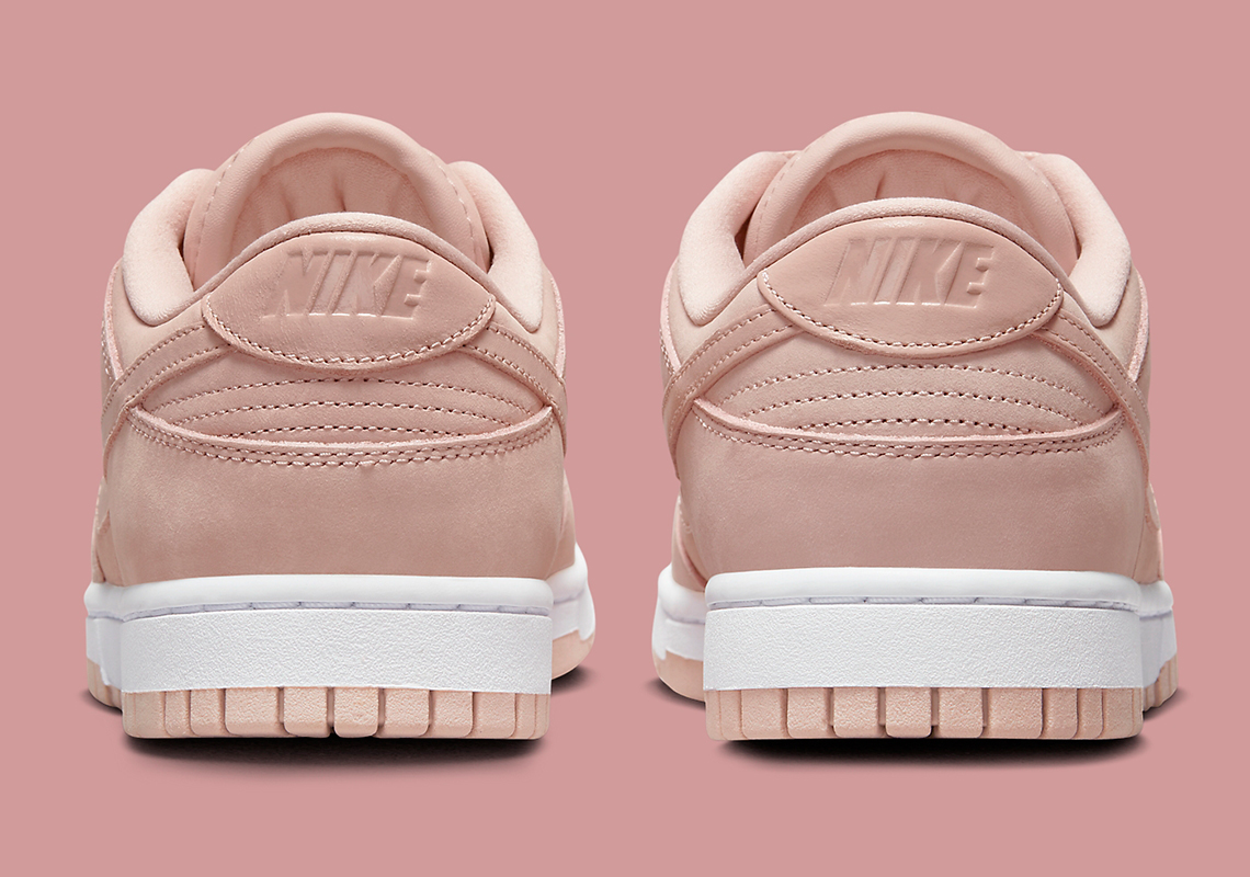 Nike Dunk Low Premium Pink Suede Dv7415 600 6