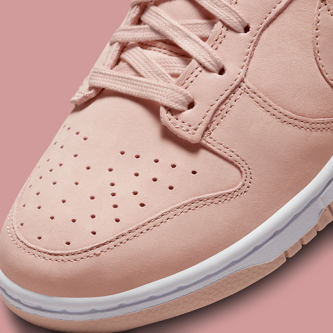 Nike Dunk Low Premium Pink Suede Dv7415 600 7