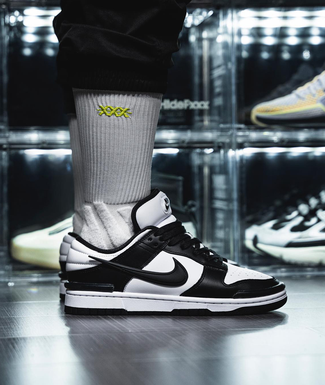 Nike Dunk Low Twist Panda Dz2794 001 On Feet 6