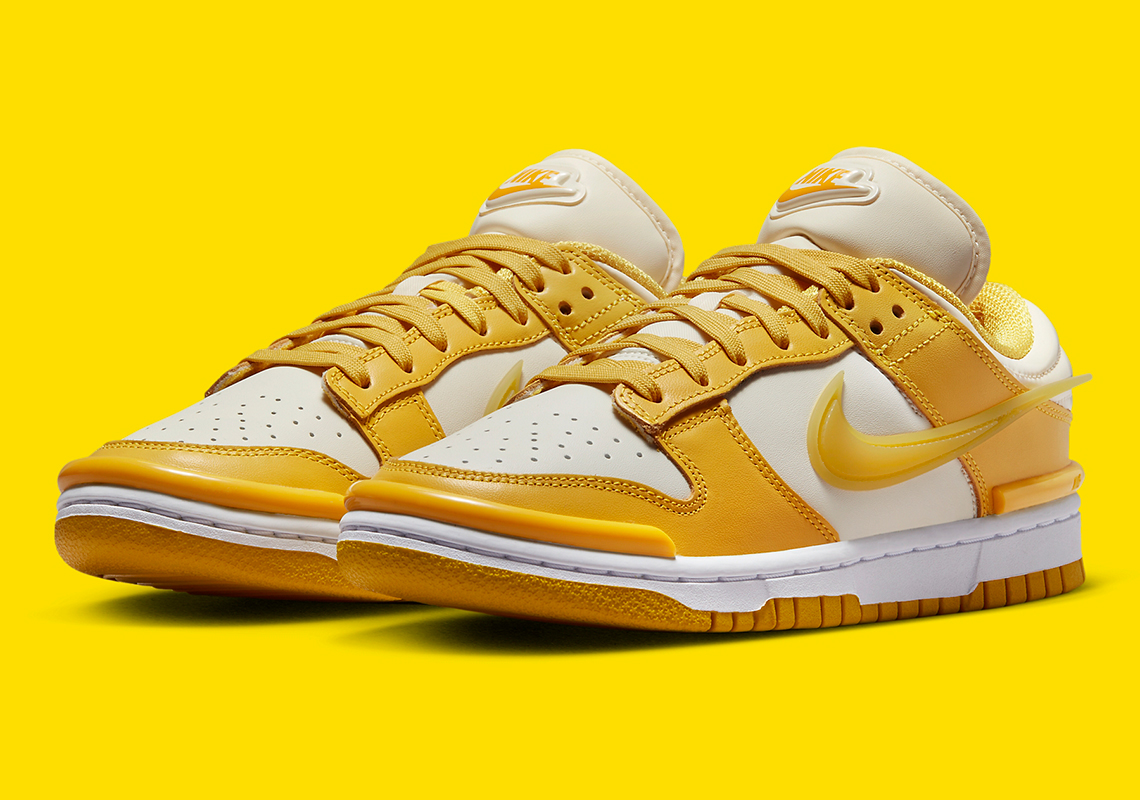 The Nike Dunk Low Twist Reappears In "Vivid Sulfur" And "Coconut Milk"