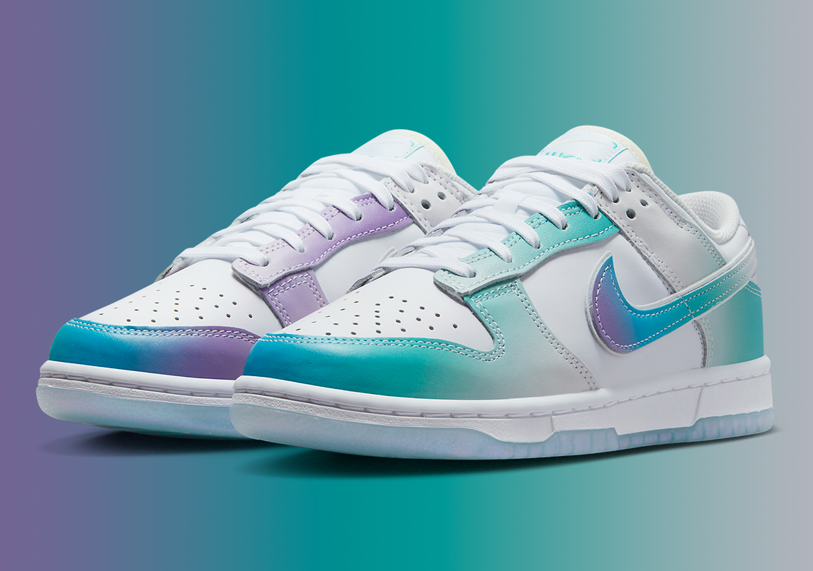 Bright Gradients Wash Over The Nike Dunk Low "Unlock Your Space"