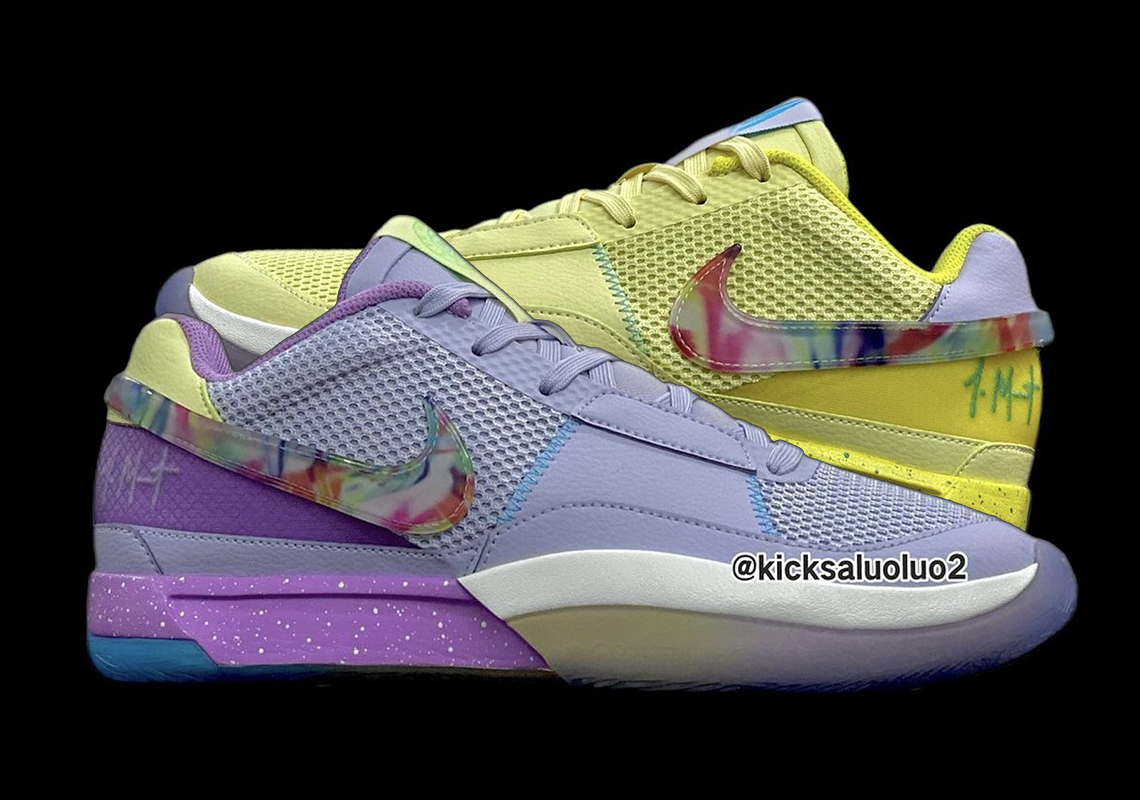 The Nike JA 1 “EYBL” Alternates Pastel Hues