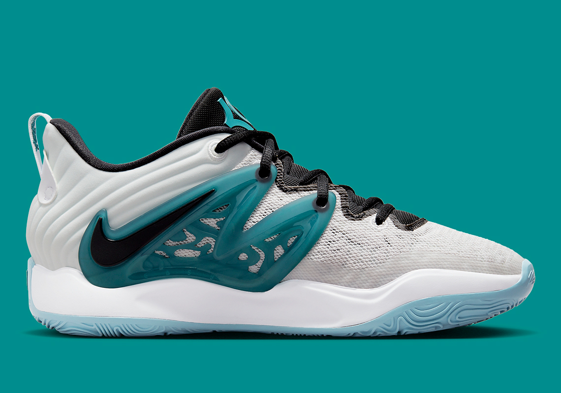 Nike Kd 15 Light Grey Teal Fn8009 100 7